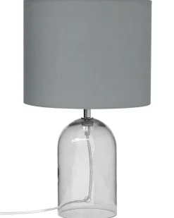 Lampa stołowa DEVOLL Szkło Szary