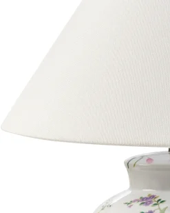 Lampa stołowa DIOGO Porcelana Biały