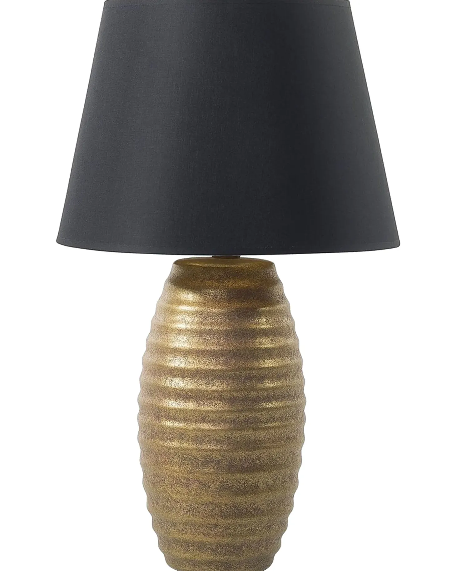 Lampa stołowa EBRO Porcelana Złoty