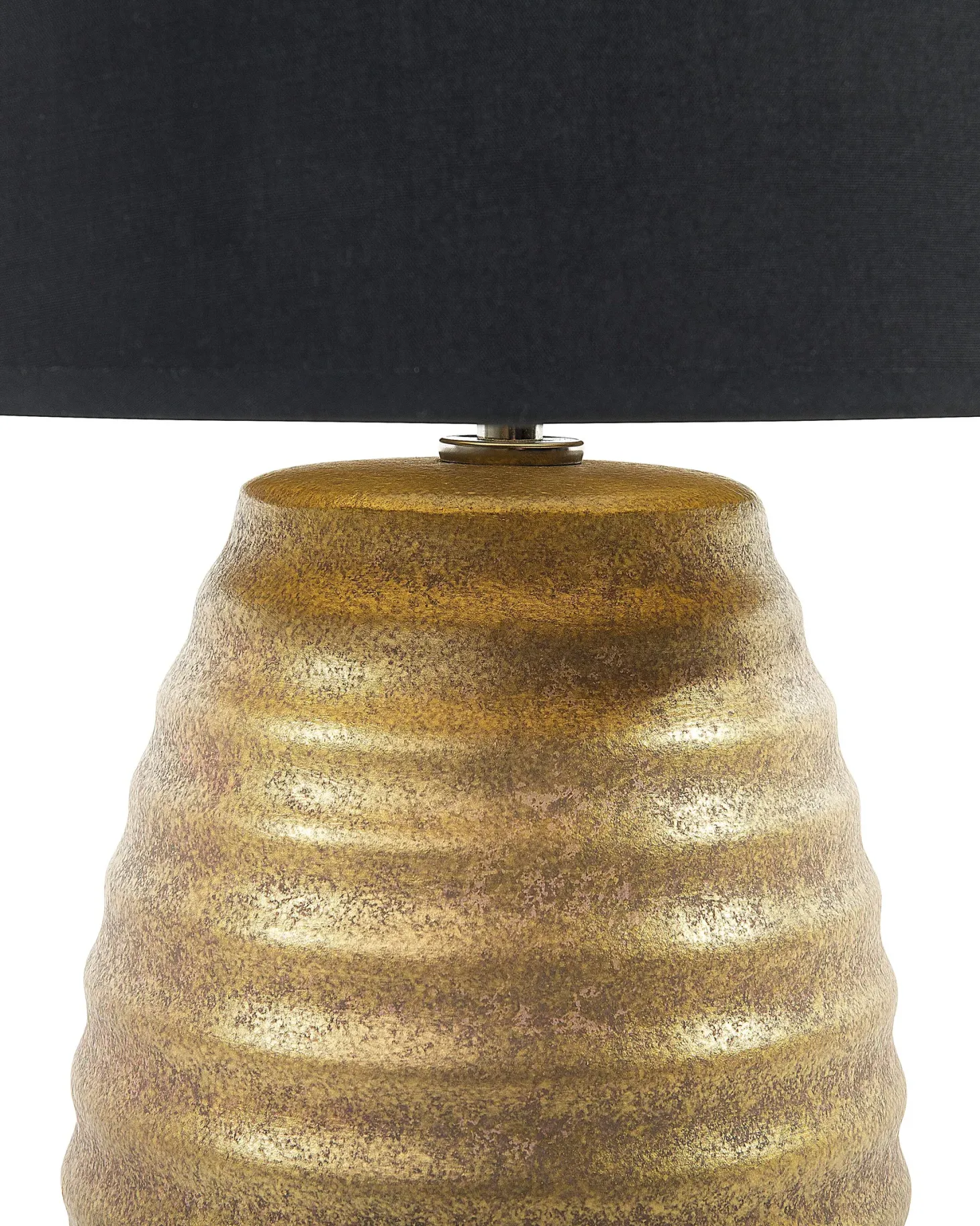 Lampa stołowa EBRO Porcelana Złoty