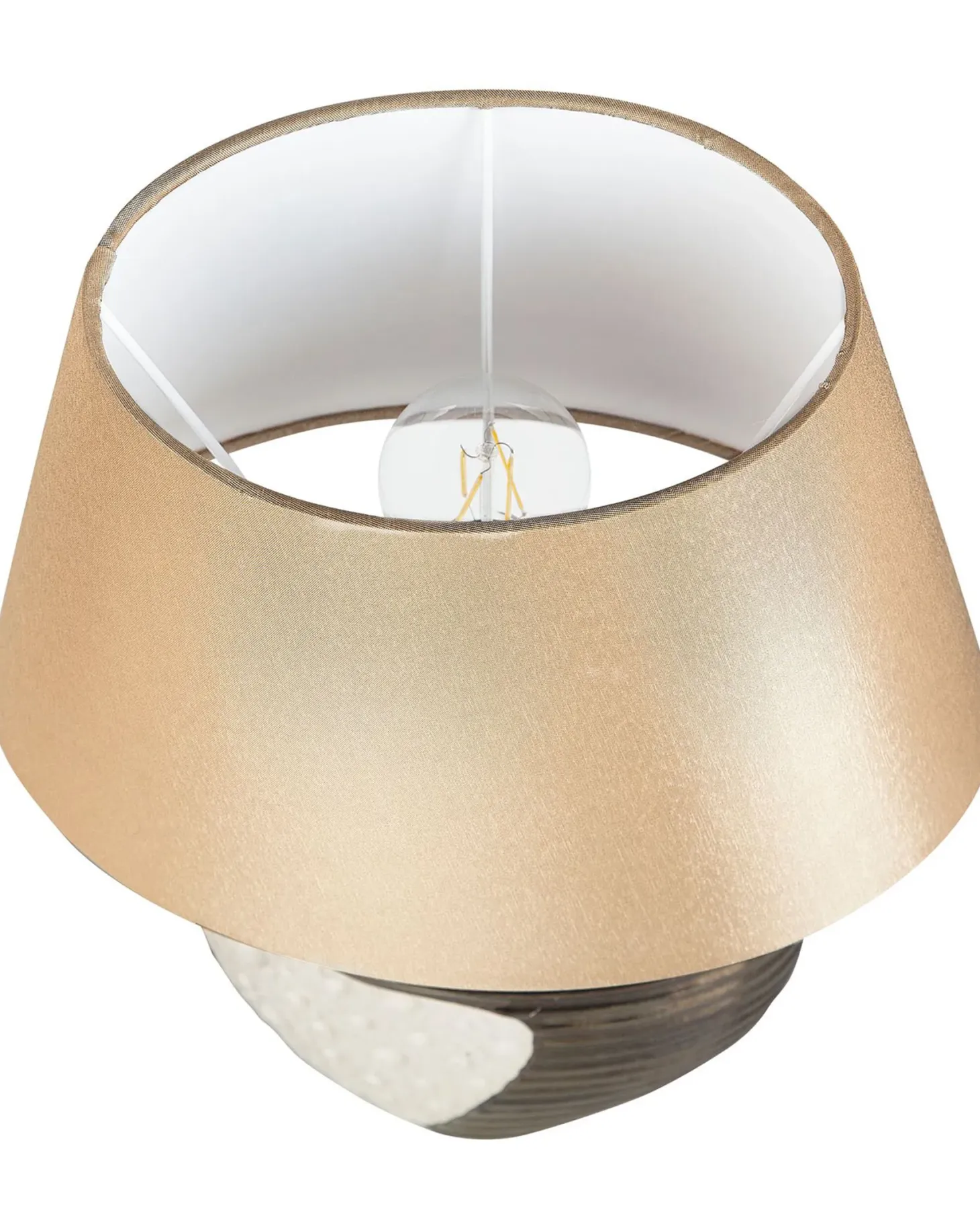 Lampa stołowa ESLA Porcelana Beżowy