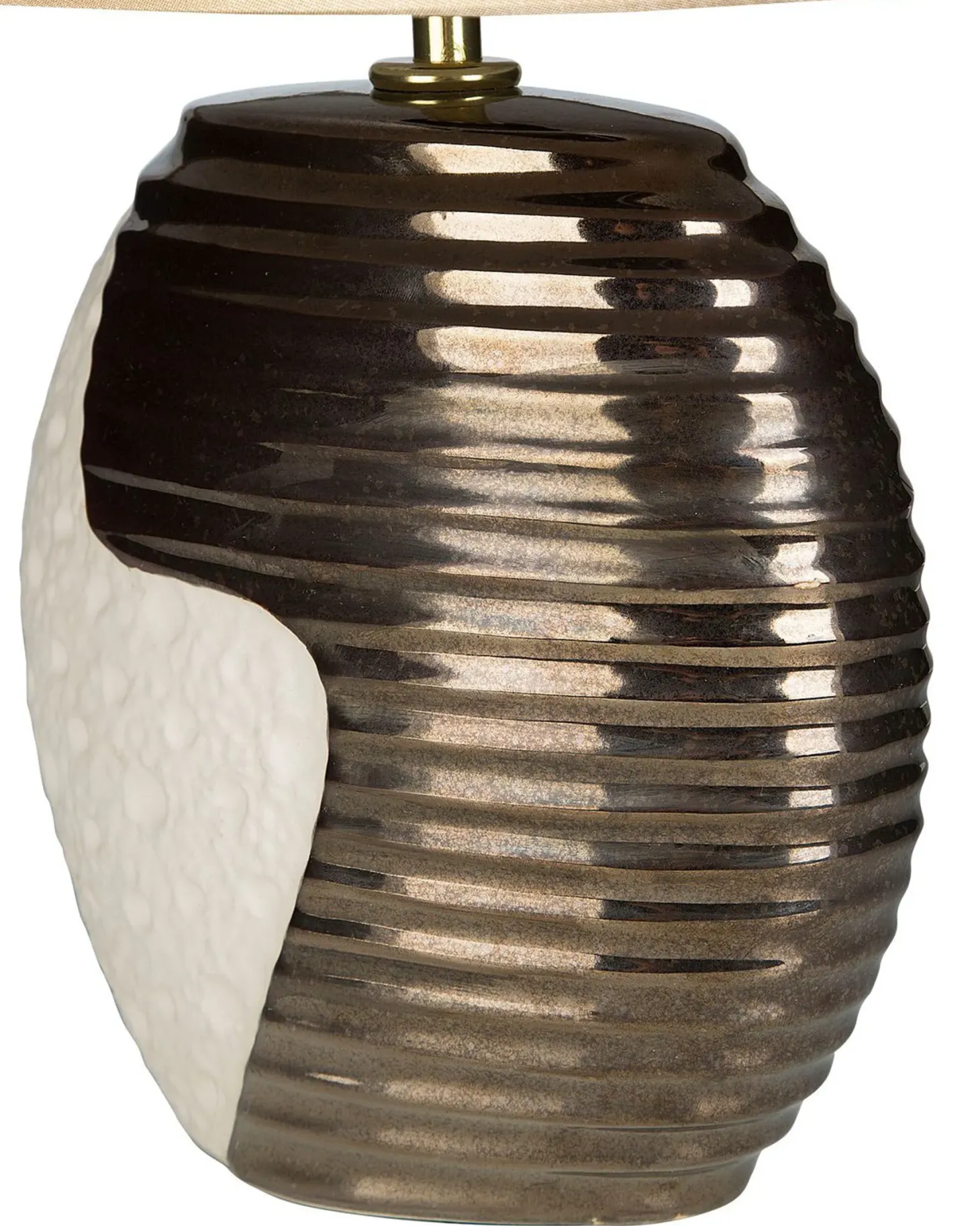 Lampa stołowa ESLA Porcelana Beżowy