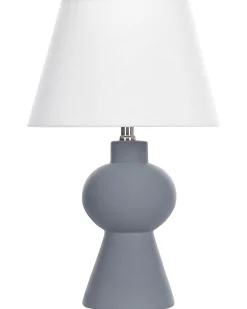 Lampa stołowa FABILOS Ceramika Szary