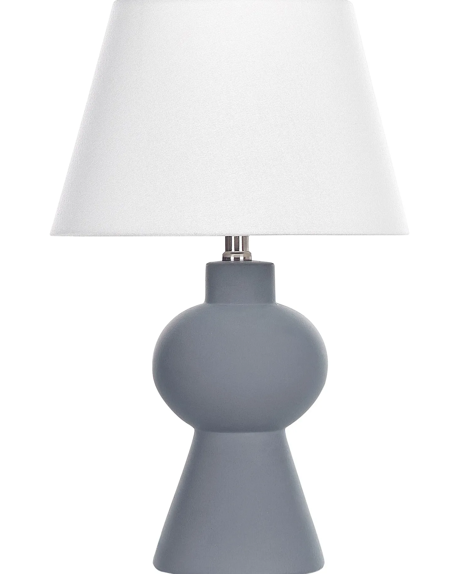 Lampa stołowa FABILOS Ceramika Szary