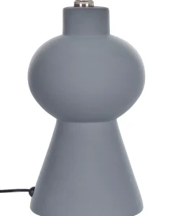 Lampa stołowa FABILOS Ceramika Szary