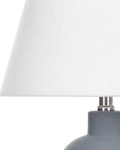 Lampa stołowa FABILOS Ceramika Szary
