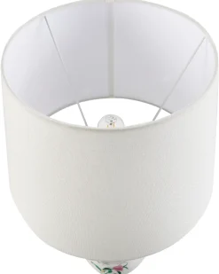Lampa stołowa FEBROS Porcelana Biały