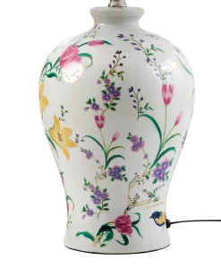 Lampa stołowa FEBROS Porcelana Biały