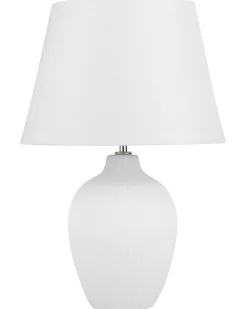 Lampa stołowa FERGUS Ceramika Biały