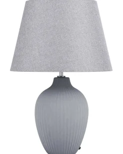 Lampa stołowa FERGUS Ceramika Szary