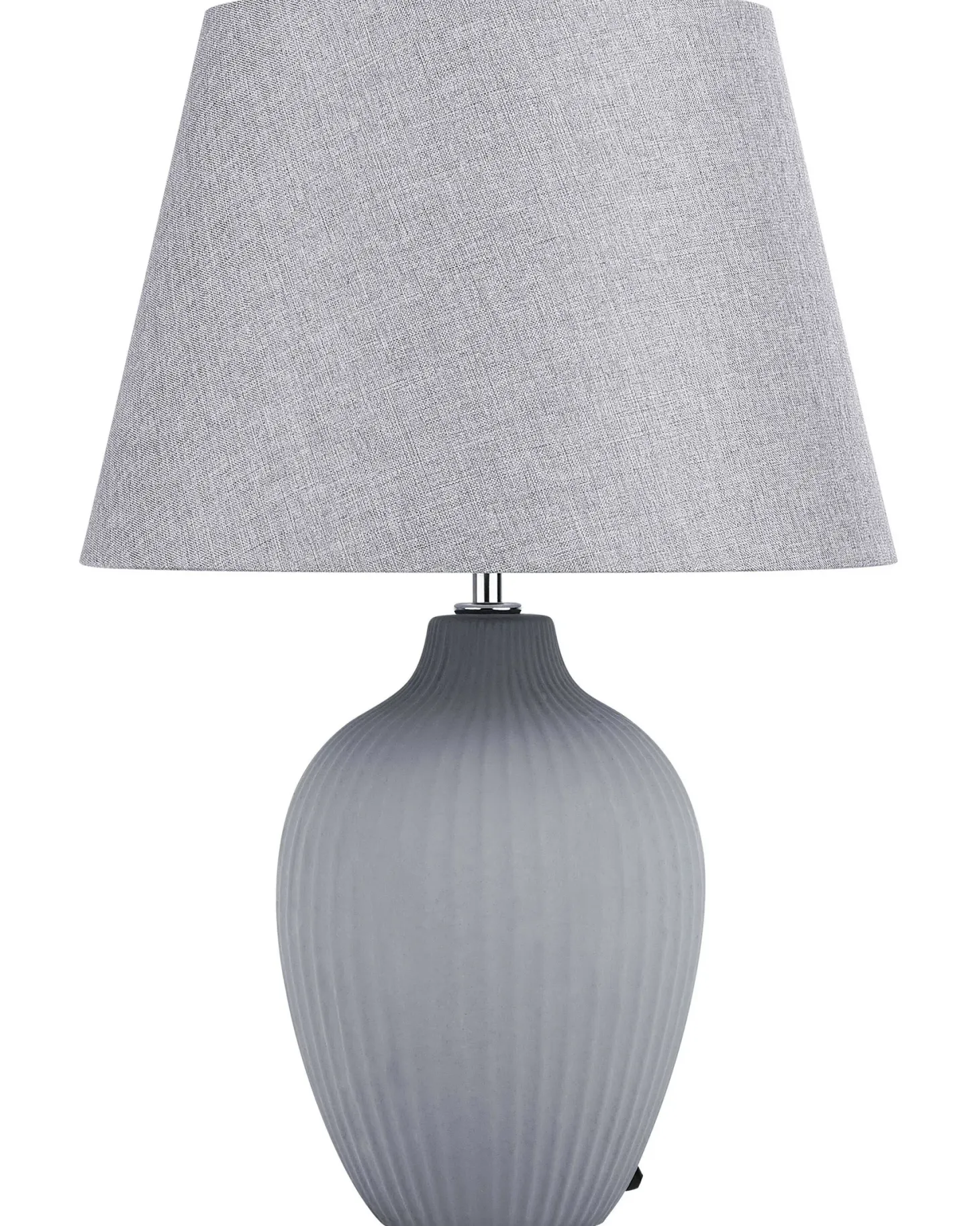 Lampa stołowa FERGUS Ceramika Szary