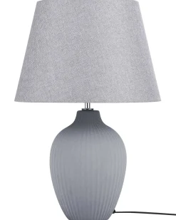 Lampa stołowa FERGUS Ceramika Szary