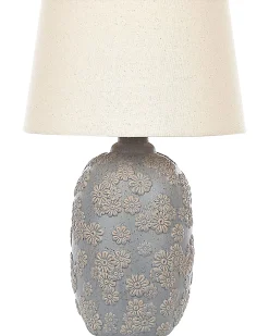 Lampa stołowa FERREY Ceramika Szary