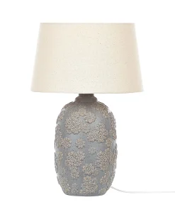 Lampa stołowa FERREY Ceramika Szary