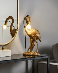 Lampa stołowa Flaming VICE Złoty