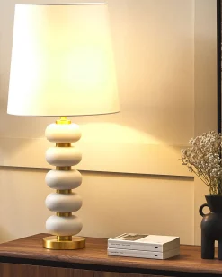 Lampa stołowa FRIO Metal Biały
