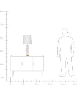 Lampa stołowa FRIO Metal Biały