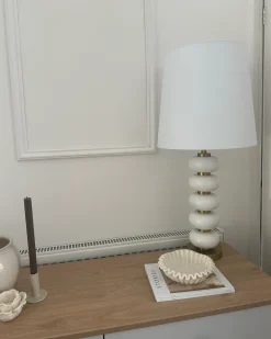 Lampa stołowa FRIO Metal Biały