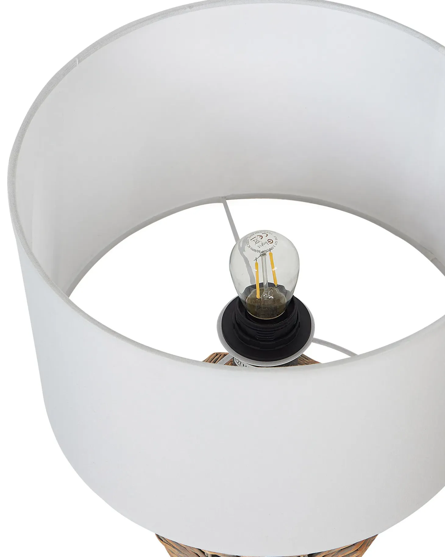Lampa stołowa FURELOS Rattan Naturalny