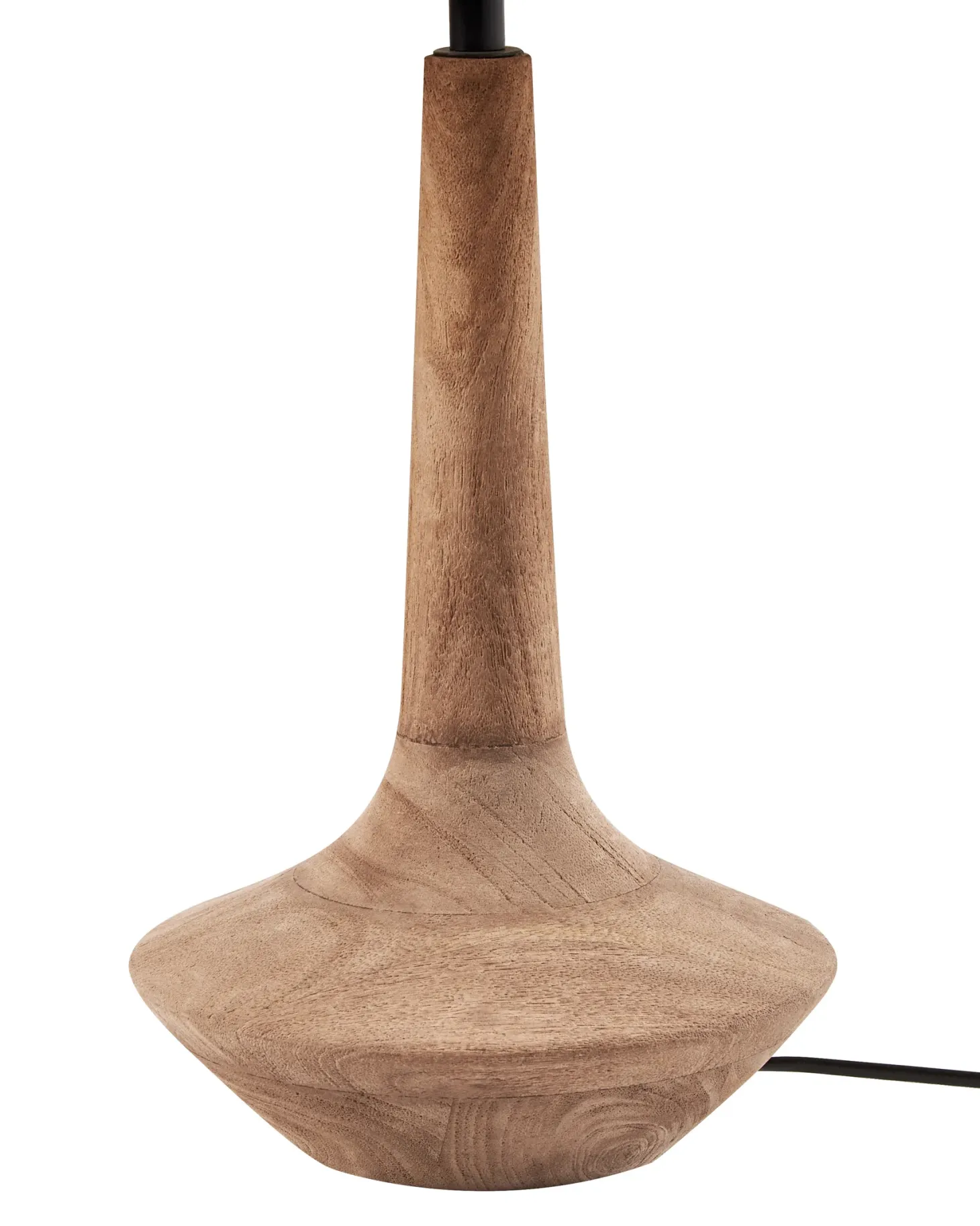 Lampa stołowa GODAWARI Drewno mango Ciemnobrązowy