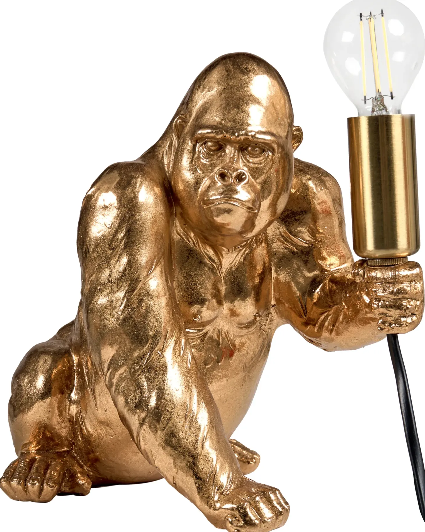 Lampa stołowa Goryl HARAMBE Złoty