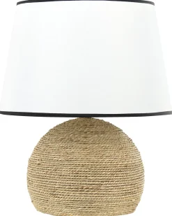 Lampa stołowa GROWEE Plecionka Naturalny