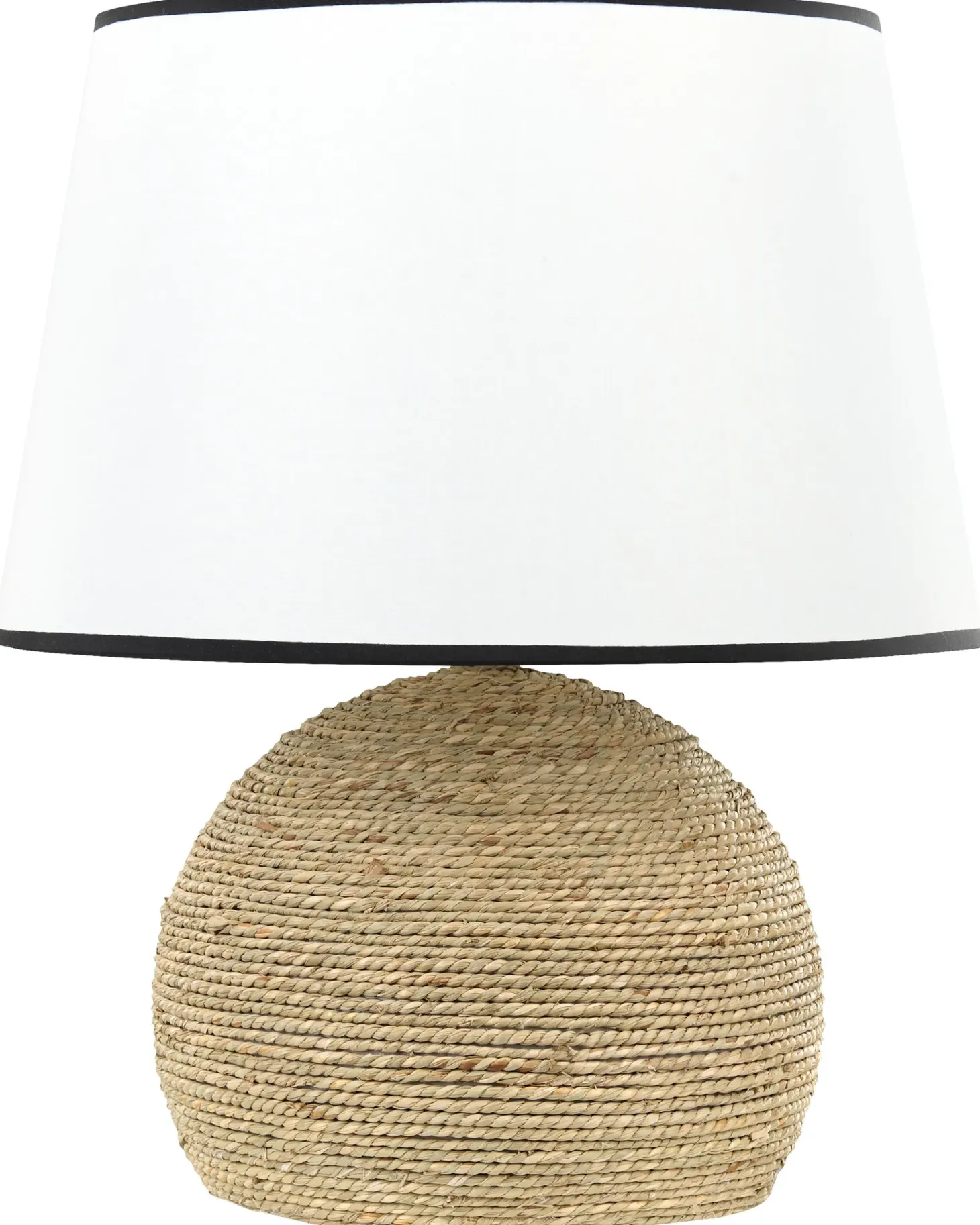 Lampa stołowa GROWEE Plecionka Naturalny
