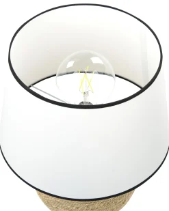 Lampa stołowa GROWEE Plecionka Naturalny
