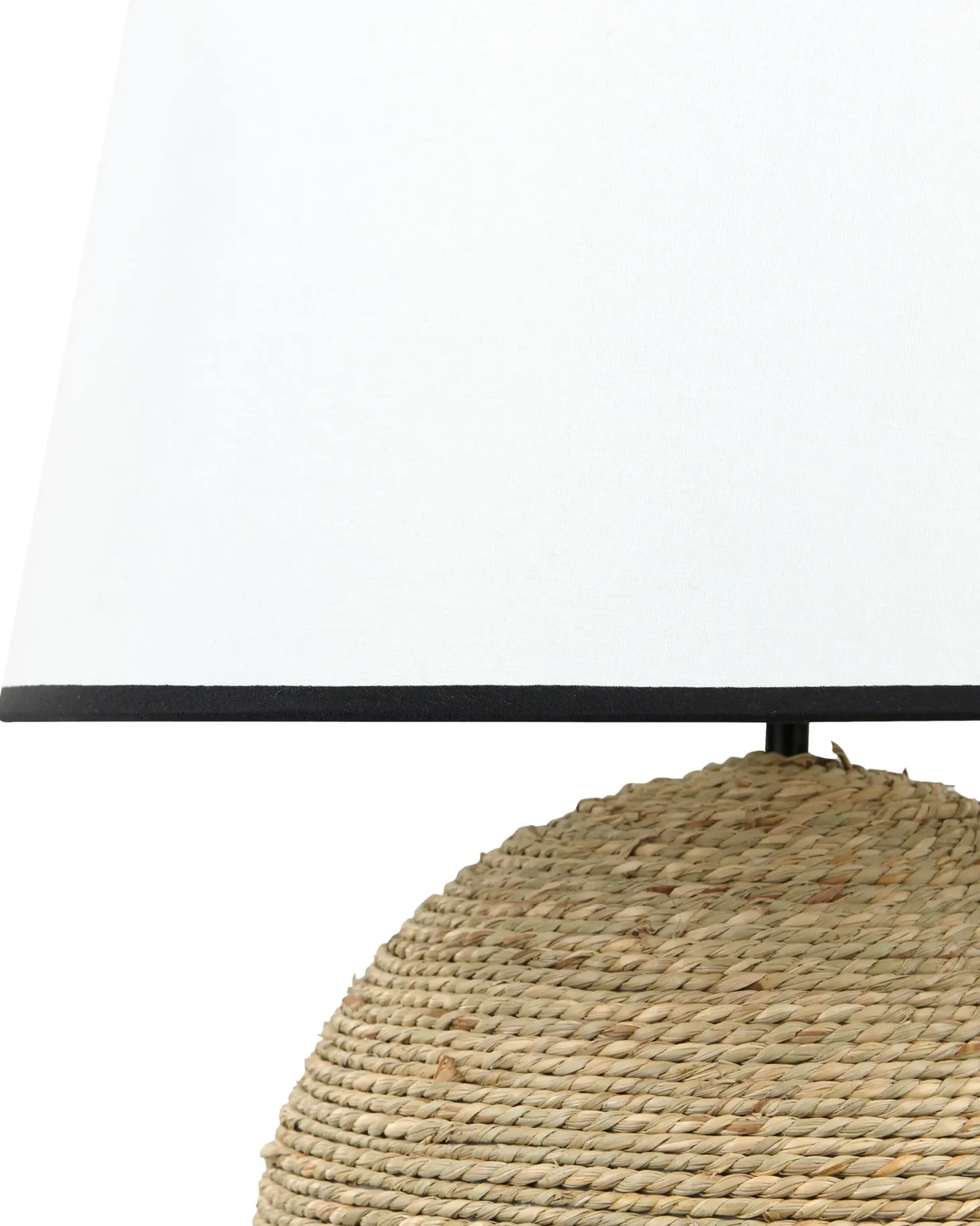 Lampa stołowa GROWEE Plecionka Naturalny