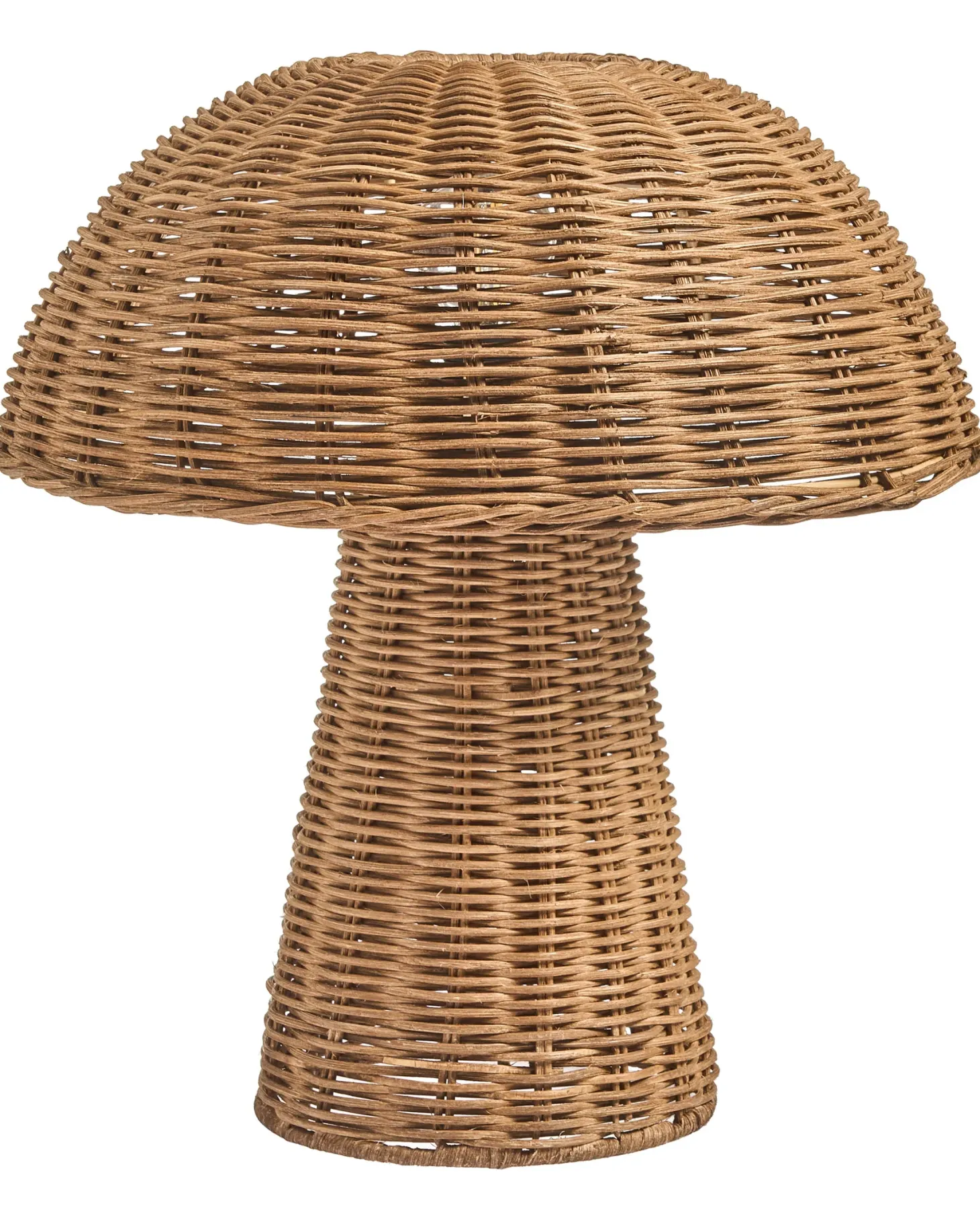 Lampa stołowa Grzybek ALERO Rattan Naturalny