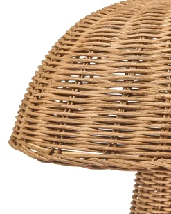 Lampa stołowa Grzybek ALERO Rattan Naturalny