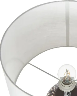Lampa stołowa GUAPORE Ceramika Czarny