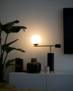 Lampa stołowa HONDO Kamień Czarny