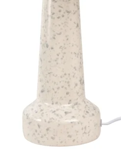 Lampa stołowa HUMUYA Ceramika Jasnobeżowy