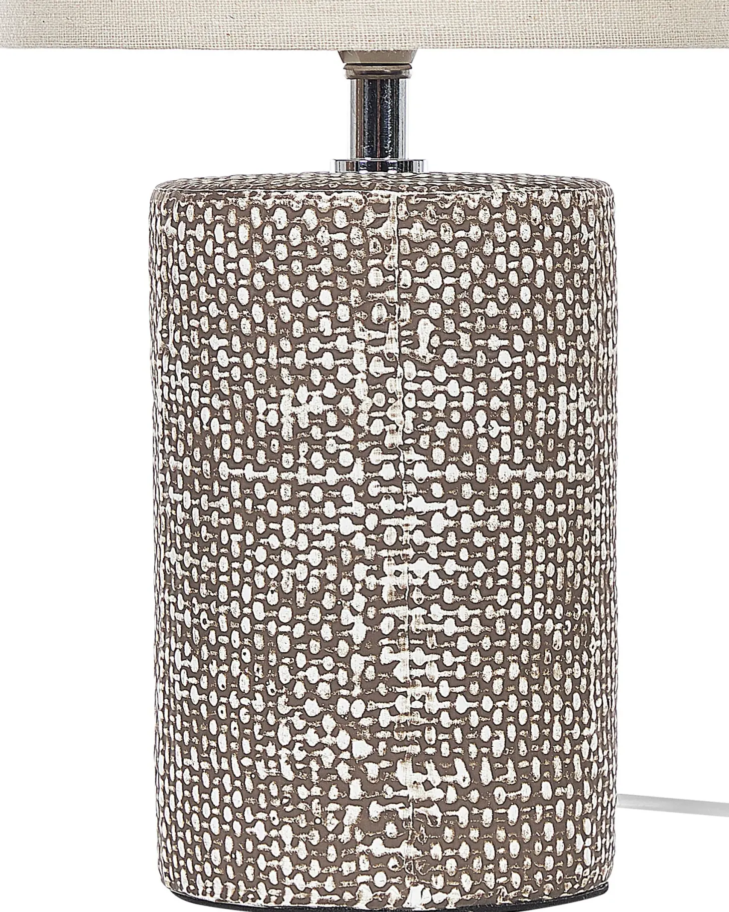 Lampa stołowa IDER Ceramika Brązowy