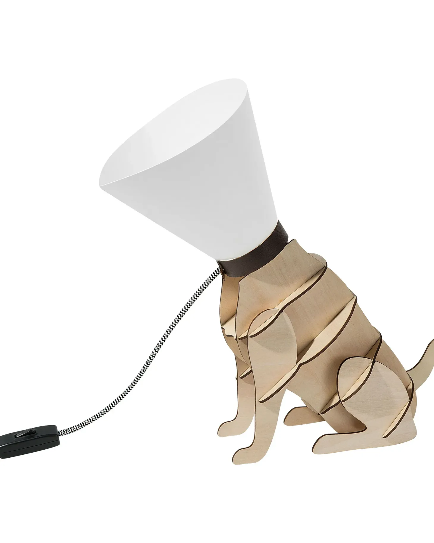 Lampa stołowa ISNA Jasnobrązowy