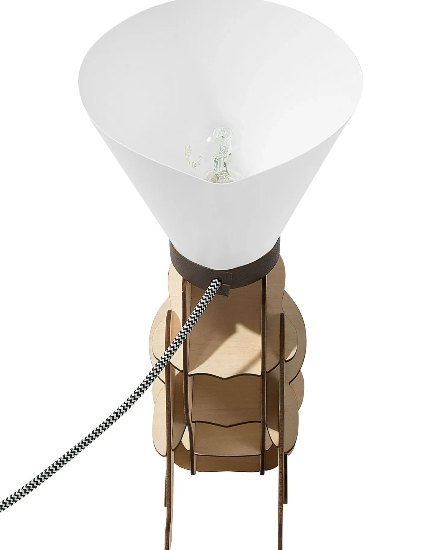 Lampa stołowa ISNA Jasnobrązowy