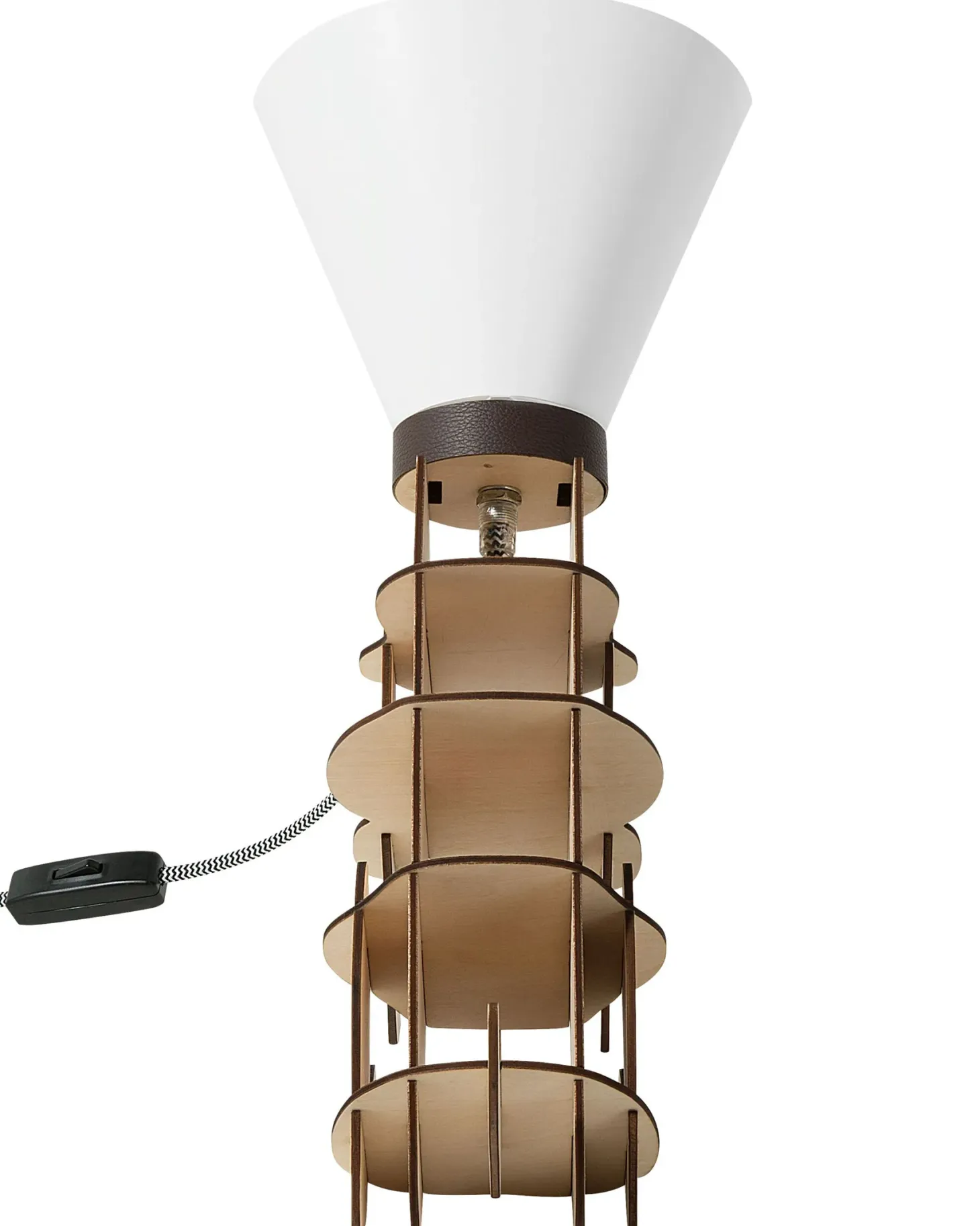 Lampa stołowa ISNA Jasnobrązowy