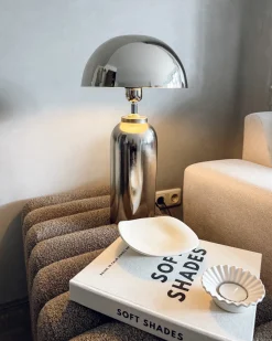 Lampa stołowa JALANGI Metal Srebrny