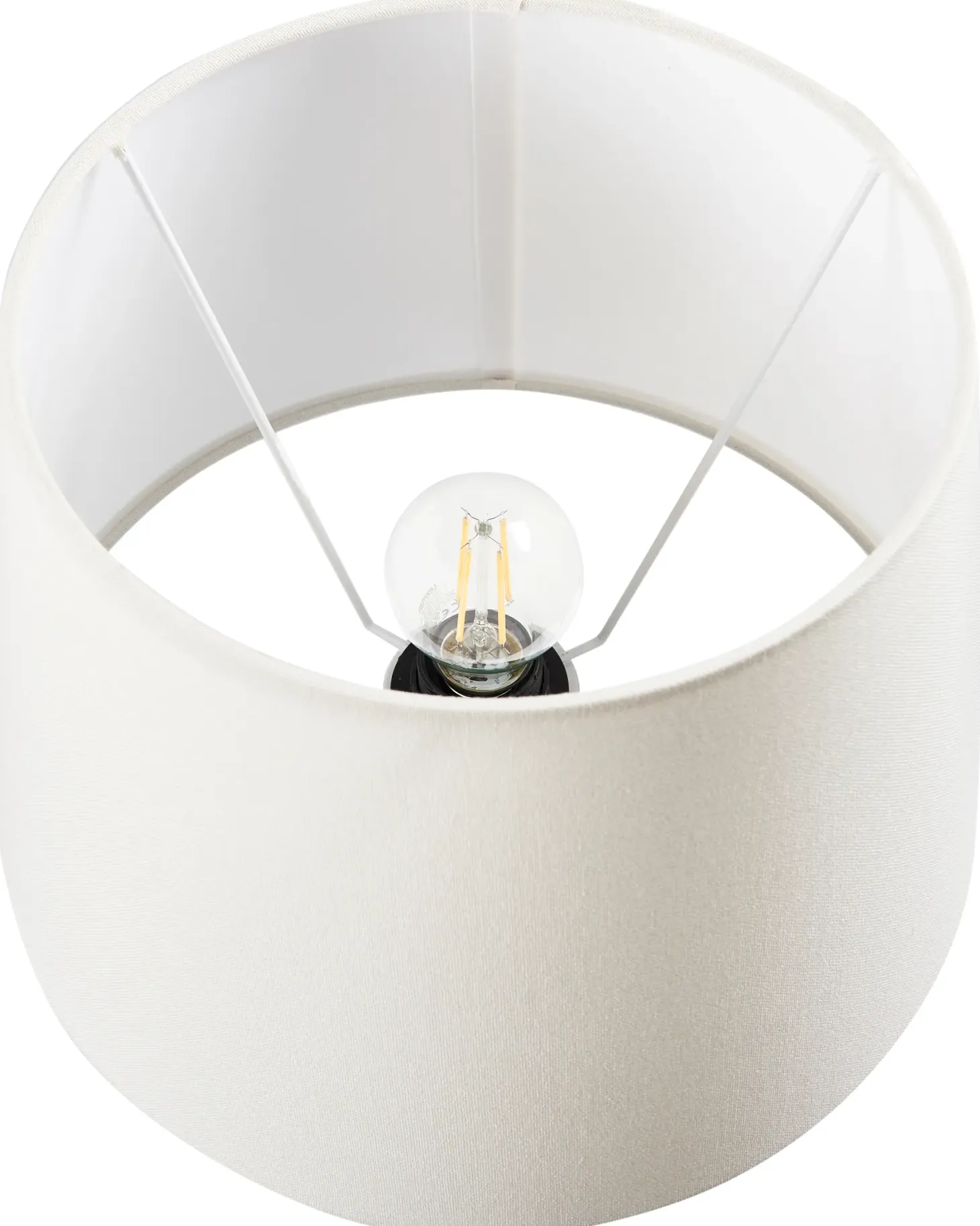 Lampa stołowa JAUCA Porcelana Biały/ niebieski