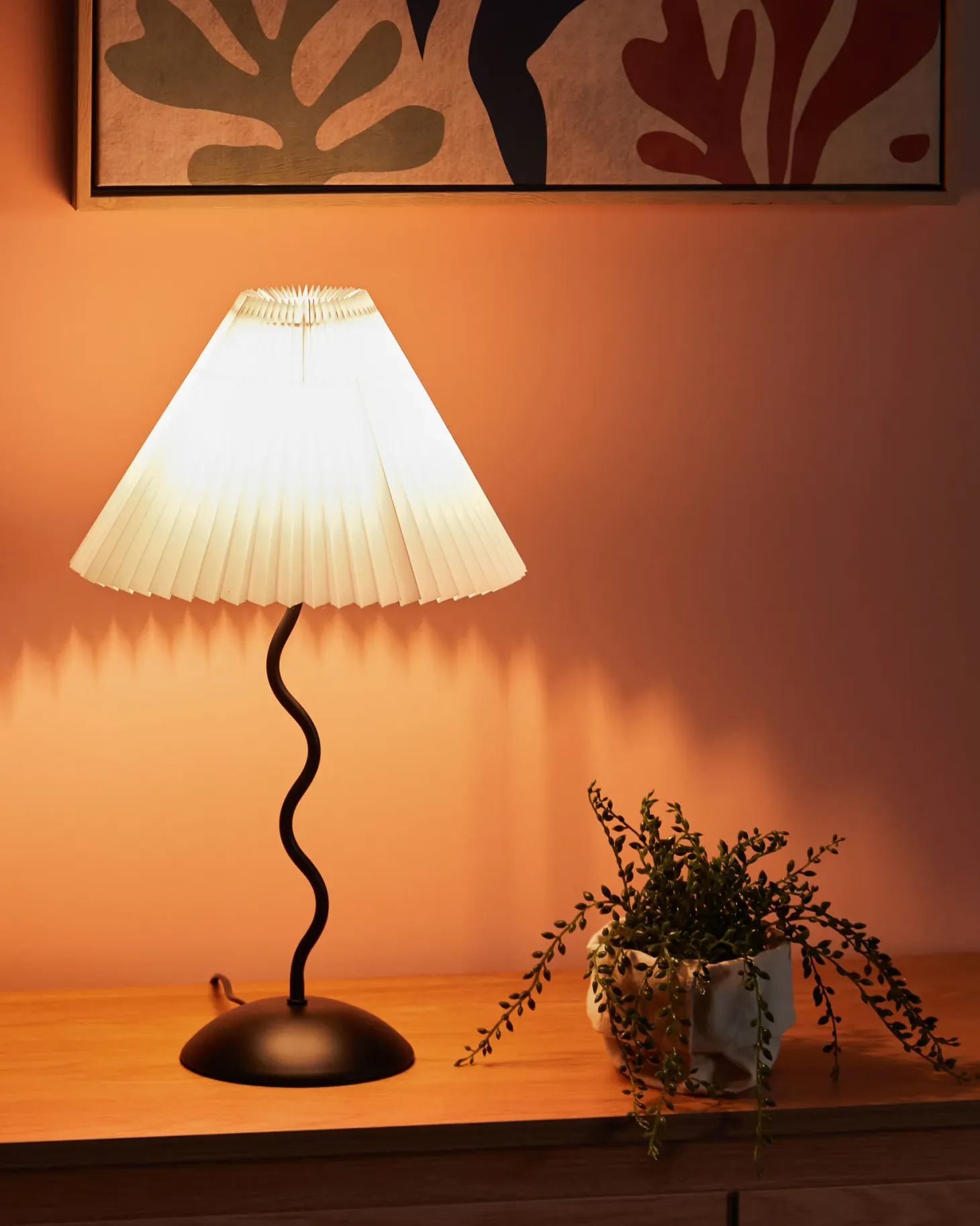 Lampa stołowa JIKAWO Metal Czarny