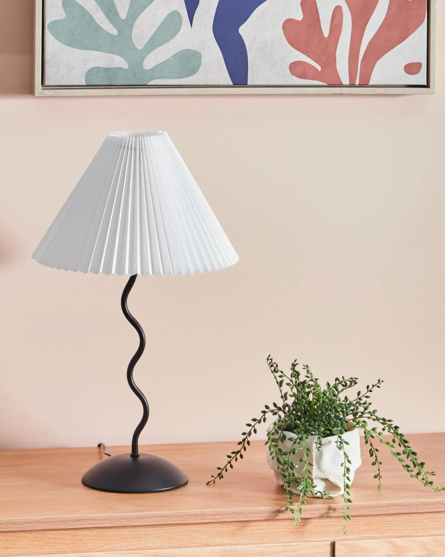 Lampa stołowa JIKAWO Metal Czarny