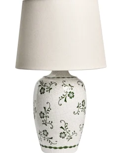 Lampa stołowa JINNY Ceramika Biały