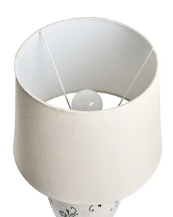 Lampa stołowa JINNY Ceramika Biały