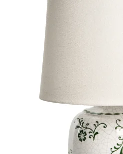 Lampa stołowa JINNY Ceramika Biały