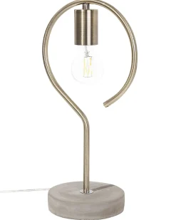 Lampa stołowa JUCAR Metal Mosiężny