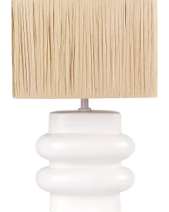 Lampa stołowa JUDY Ceramika Biały