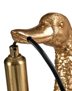 Lampa stołowa Kaczka ANATIS Złoty
