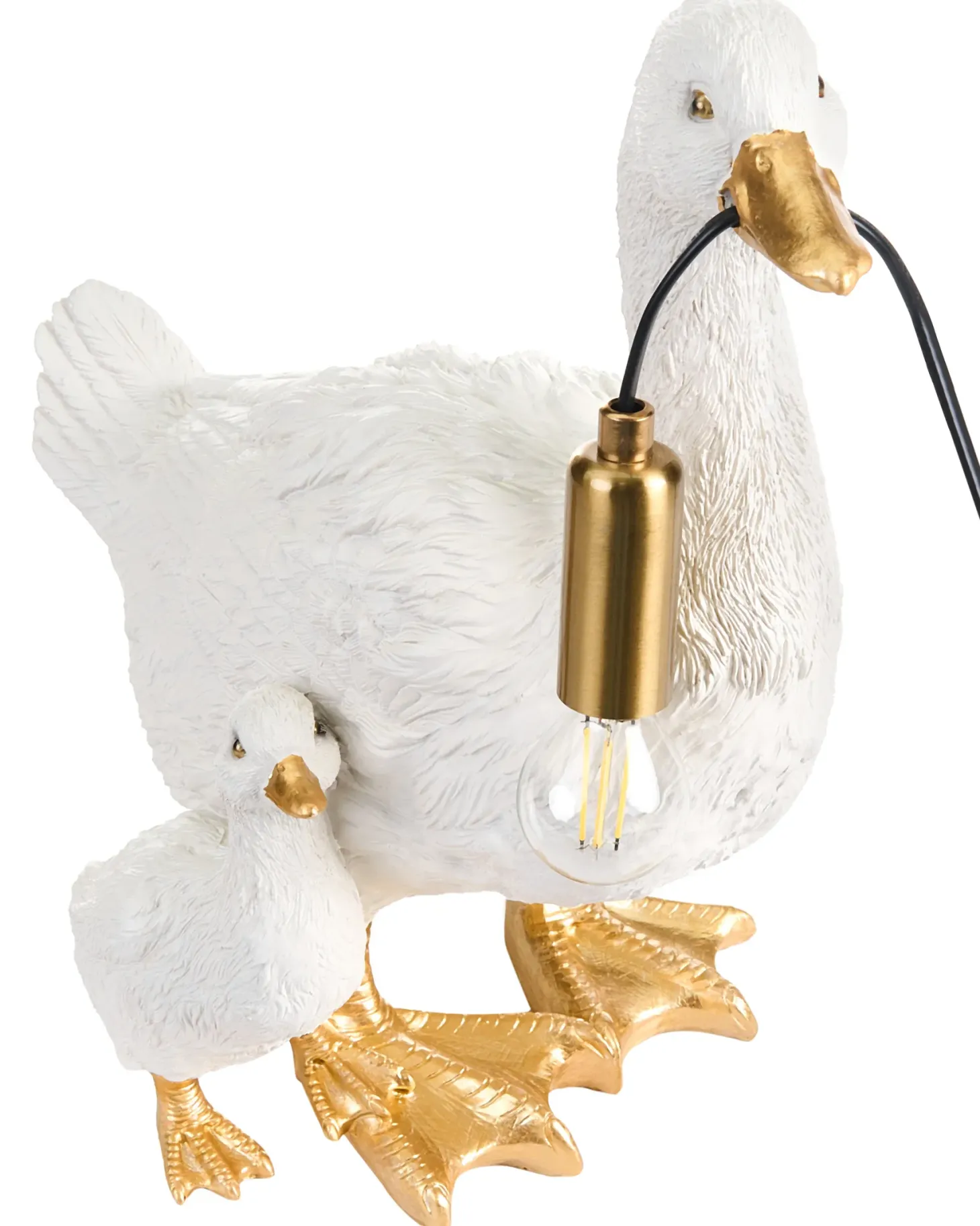 Lampa stołowa Kaczka DAFFY Biały
