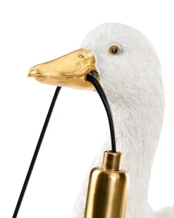 Lampa stołowa Kaczka DAFFY Biały